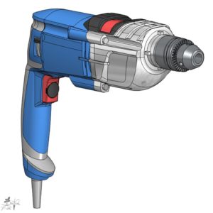 הדמיה של מקדחה