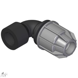 מחבר זוויתי 20 ממ על 3/4